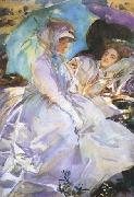 John Singer Sargent Reading (mk18) oil painting reproduction